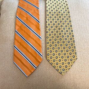Burma Bibas Two Elegant Men's Ties
